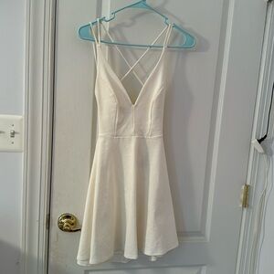White Lulu’s Homecoming Dress